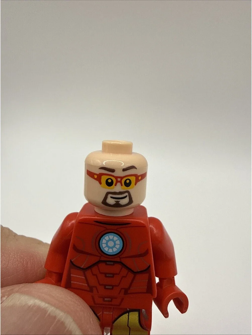 NEW LEGO Iron Man Minifigure Avengers Sh0952 Tony Stark Marvel 10794